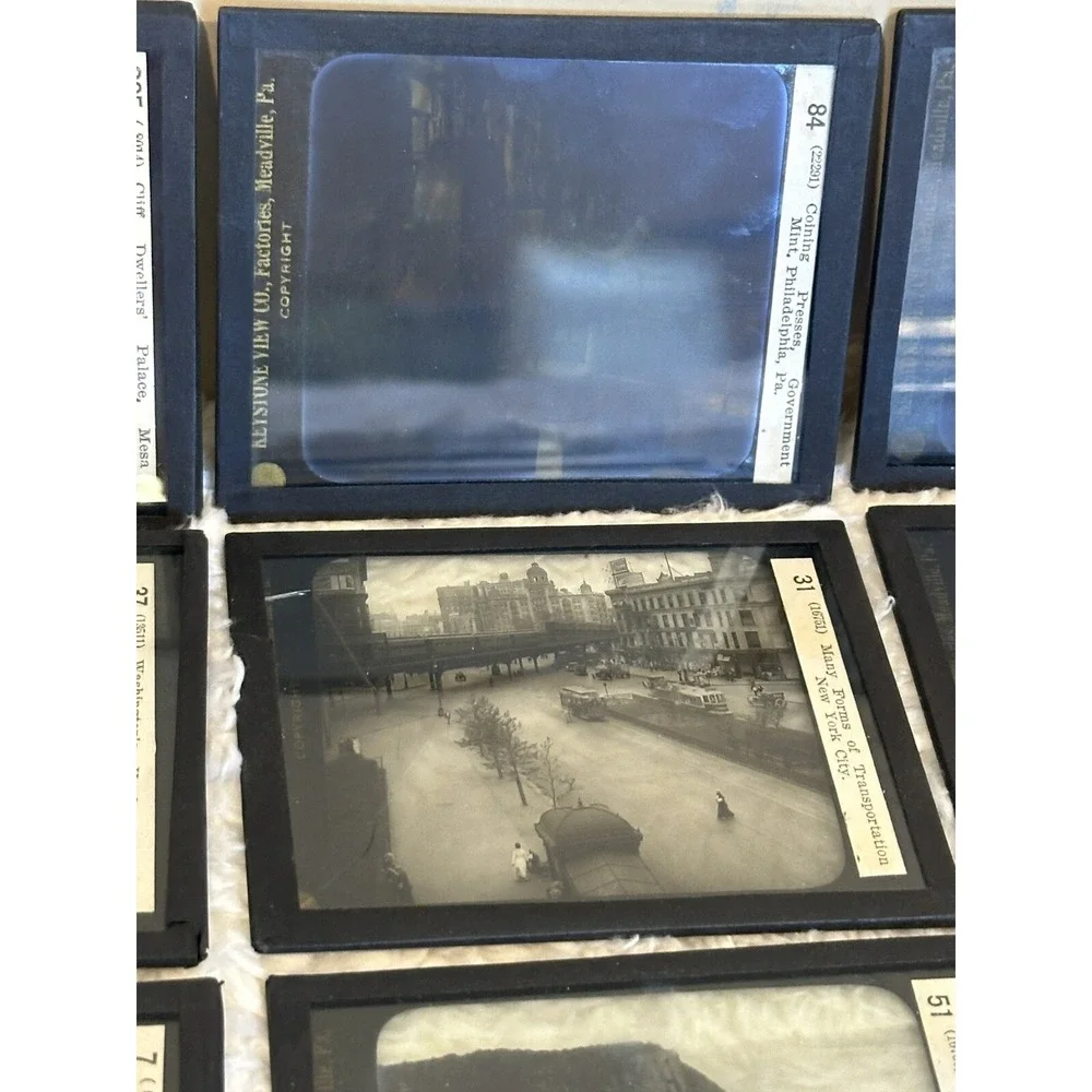 Vintage Slides (Magic Latern Slides? ) - Picture 3 of 11